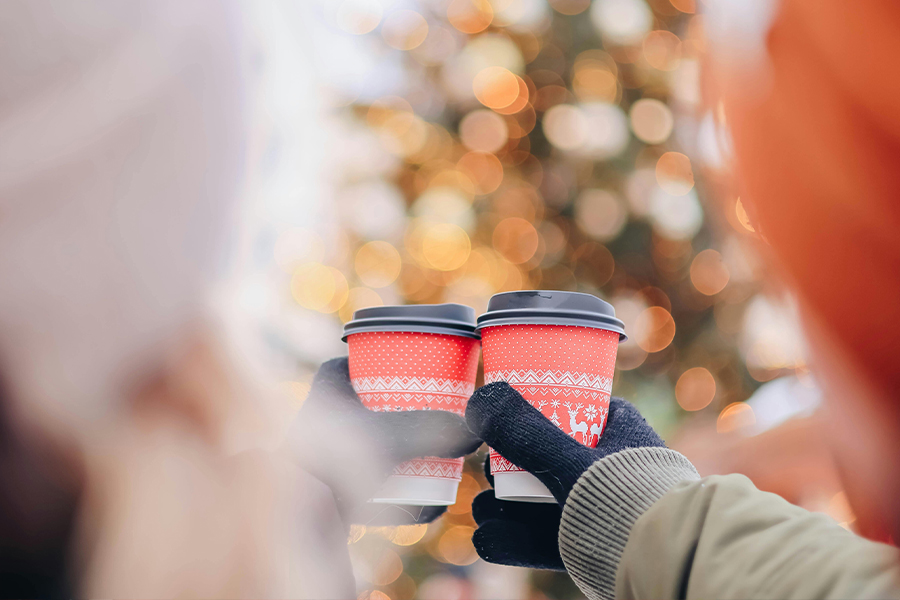 Ly Giấy Giáng Sinh